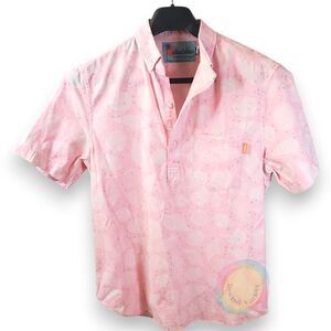 Chubbies Mens M Pink Seashell Stretch Performance Popover